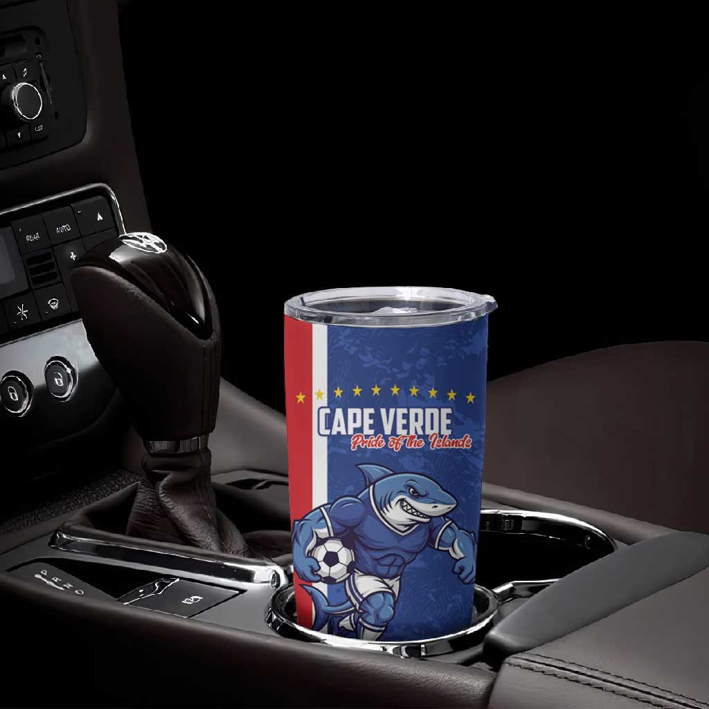 Cape Verde Pride Custom Tumbler Cup The First Voyage Of Champions - African Pride