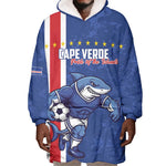 Cape Verde Pride Custom Wearable Blanket Hoodie The First Voyage Of Champions - African Pride