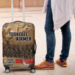 Tuskegee Airmen Red Tails Tribute Luggage Cover Black History Air Force - African Pride