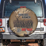 Tuskegee Airmen Red Tails Tribute Spare Tire Cover Black History Air Force - African Pride
