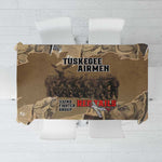 Tuskegee Airmen Red Tails Tribute Tablecloth Black History Air Force - African Pride