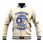 Tuskegee Airmen Red Tails Baseball Jacket Heroes Of Freedom Retro Style - African Pride