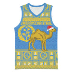 Personalized Eritrea Emblem Basketball Jersey Ruhus Beal Lidet - Kente Pattern - African Pride
