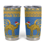 Personalized Eritrea Emblem Tumbler Cup Ruhus Beal Lidet - Kente Pattern