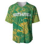 Cricket South Africa Custom Baseball Jersey Green Version Proteas - African Pride