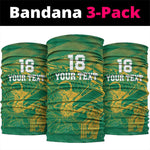 Cricket South Africa Custom Neck Gaiter Green Version Proteas LT18