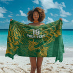 Cricket South Africa Custom Sarong Green Version Proteas - African Pride