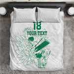 Cricket South Africa Custom Bedding Set White Version Proteas - African Pride