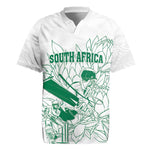 Cricket South Africa Custom Rugby Jersey White Version Proteas - African Pride