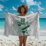 Cricket South Africa Custom Sarong White Version Proteas - African Pride