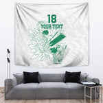 Cricket South Africa Custom Tapestry White Version Proteas - African Pride
