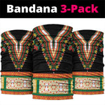 Africa Dashiki Neck Gaiter Embroidery Neckline Floral Pattern LT18