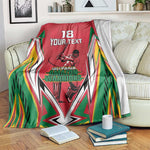 Guyana Cricket Amazon Warriors Custom Blanket Go Champion - African Pride