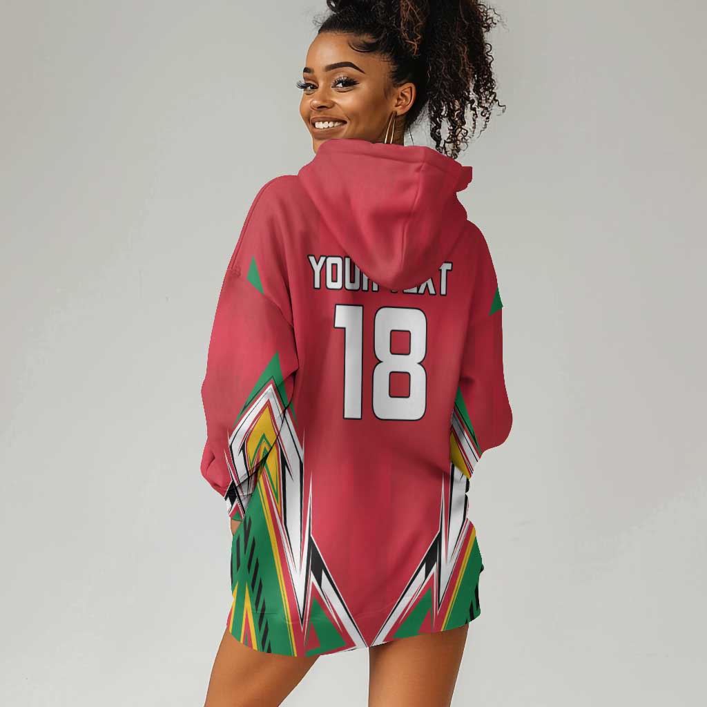 Guyana Cricket Amazon Warriors Custom Hoodie Dress Go Champion - African Pride