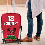 Guyana Cricket Amazon Warriors Custom Luggage Cover Go Champion - African Pride