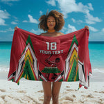 Guyana Cricket Amazon Warriors Custom Sarong Go Champion - African Pride