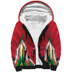 Guyana Cricket Amazon Warriors Custom Sherpa Hoodie Go Champion - African Pride