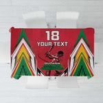 Guyana Cricket Amazon Warriors Custom Tablecloth Go Champion - African Pride