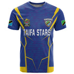 Custom Afro Tanzania Football T shirt Taifa Stars Go Champion