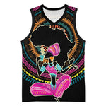 Personalized Africa Basketball Jersey Beautiful Black Woman - African Pride