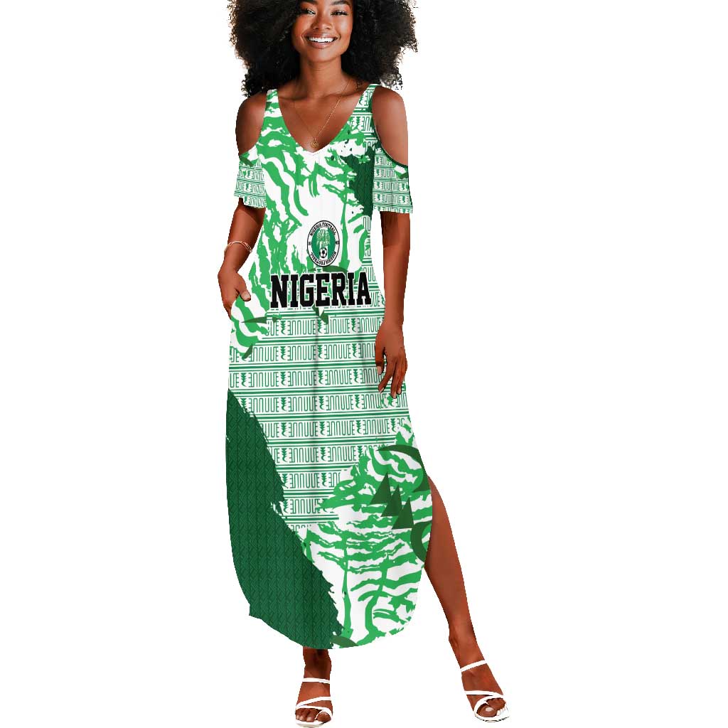Custom Nigeria Fooball Summer Maxi Dress Super Eagles National Pride by  African Pride