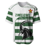 Custom Zimbabwe Sables Rugby Baseball Jersey Go Champion - African Pride