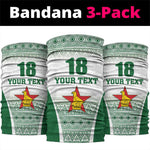 Custom Zimbabwe Sables Rugby Neck Gaiter African Patterns LT18