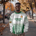 Custom Zimbabwe Sables Rugby Sweatshirt African Patterns - African Pride