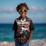 Happy MLK Day Kid Hawaiian Shirt Black Americans Leaders I Have a Dream
