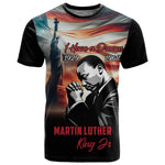 Happy MLK Day T shirt Black Americans Leaders I Have a Dream