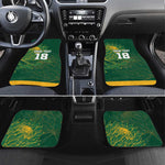 Rugby South Africa Champion Custom Car Mats Springboks Mascot - African Pride
