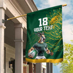 Rugby South Africa Champion Custom Garden Flag Springboks Mascot - African Pride