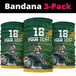 Rugby South Africa Champion Custom Neck Gaiter Springboks Mascot LT18
