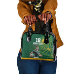 Rugby South Africa Champion Custom Shoulder Handbag Springboks Mascot - African Pride