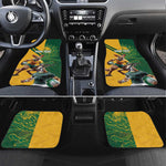 South Africa Australia Rugby Champion Personalized Car Mats Springboks Wallabies Mascot - African Pride