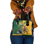 South Africa Australia Rugby Champion Personalized Shoulder Handbag Springboks Wallabies Mascot - African Pride