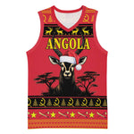 Afro Angola Giant Sable Antelope Christmas Basketball Jersey Virtus Unita Fortior Feliz Natal - African Pride