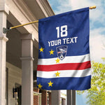 Cape Verde Football Go Champion Custom Garden Flag Sporty Style - African Pride
