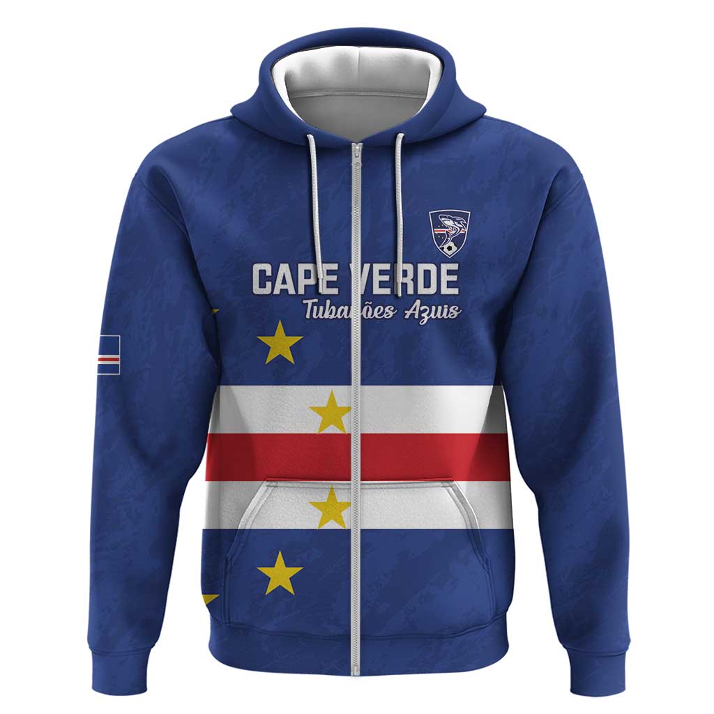 Cape Verde Football Go Champion Custom Hoodie Sporty Style - African Pride