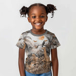 Afro Safari Animals Kid T shirt