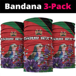 Personalized Afro Kenya Lilac Breasted Roller Neck Gaiter Violet Flowers LT18