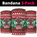 Afro Kenya Christmas Neck Gaiter Head Lion - Heri ya Krismasi LT18
