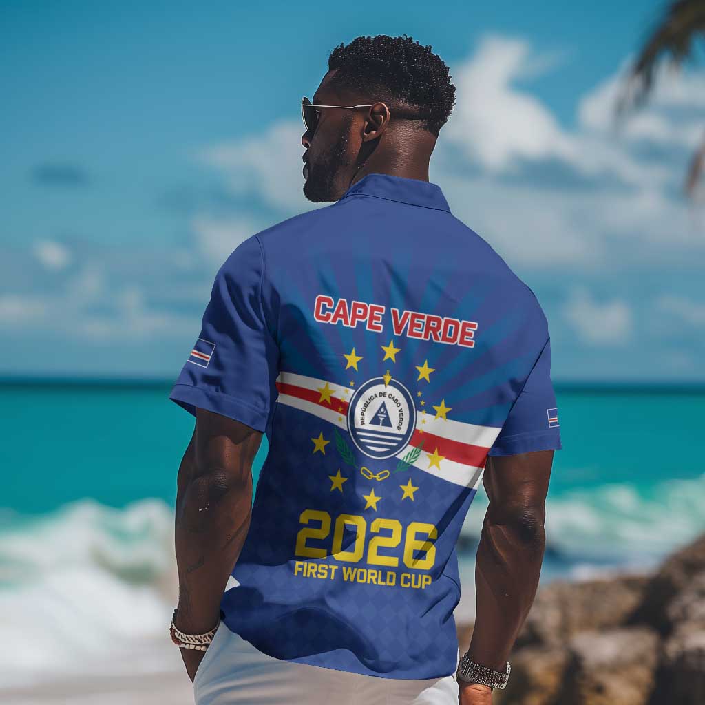 Cape Verde Football 2026 Hawaiian Shirt Historic First World Cup Appearance - African Pride