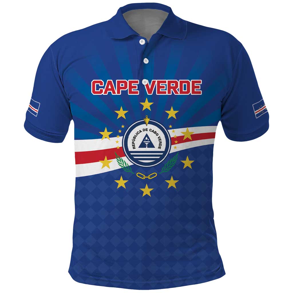 Cape Verde Football 2026 Polo Shirt Historic First World Cup Appearance - African Pride