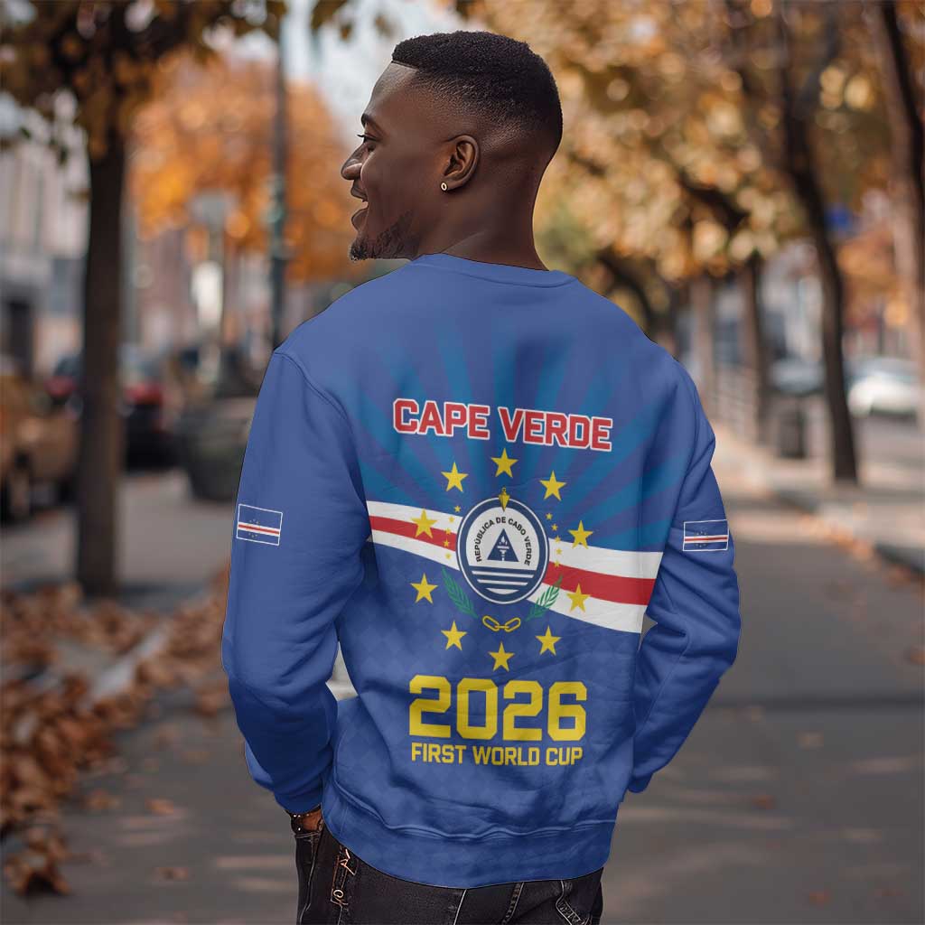 Cape Verde Football 2026 Sweatshirt Historic First World Cup Appearance - African Pride
