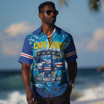Blue Shark Cape Verde Football Hawaiian Shirt First World Cup 2026 - African Pride