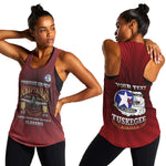Personalized Tuskegee Red Tails Airmen Women Racerback Tank WWII Legacy Tribute - African Pride