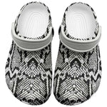 Snake African Skin Animals Pattern Clogs Shoes - African Pride