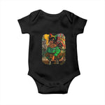 Black Heritage Pride Baby Onesie For Melanin Black Women