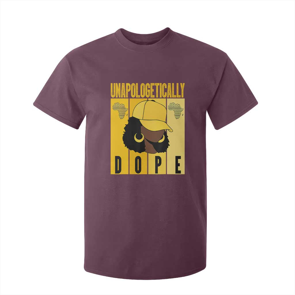 Unapologetically Dope T Shirt For Kid Black History Month African America